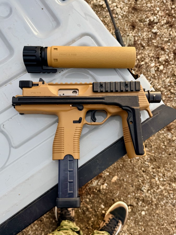 TP9 RAL8000 With TP9 Print X RBS RAL suppressor | Piece of Mind