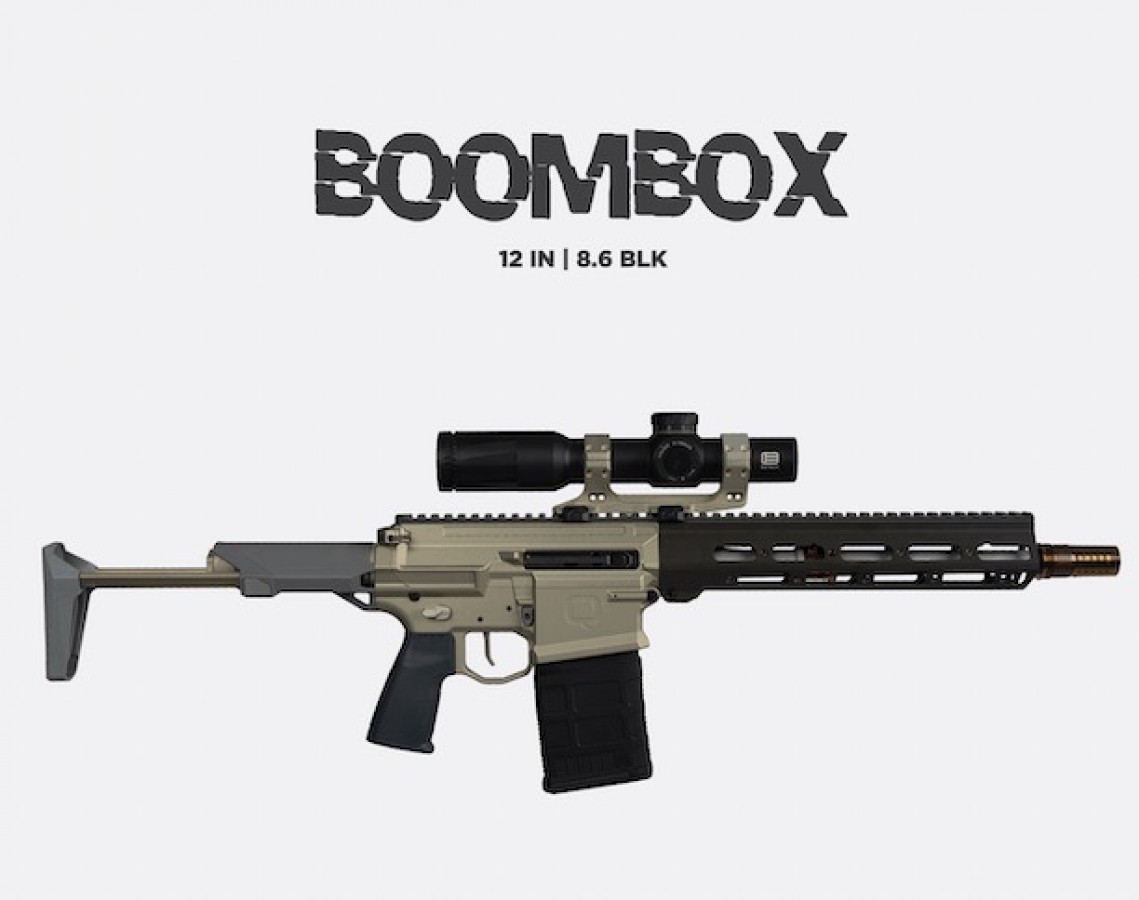 Boombox with Miami Moonshine G-Sling | Piece of Mind Guns